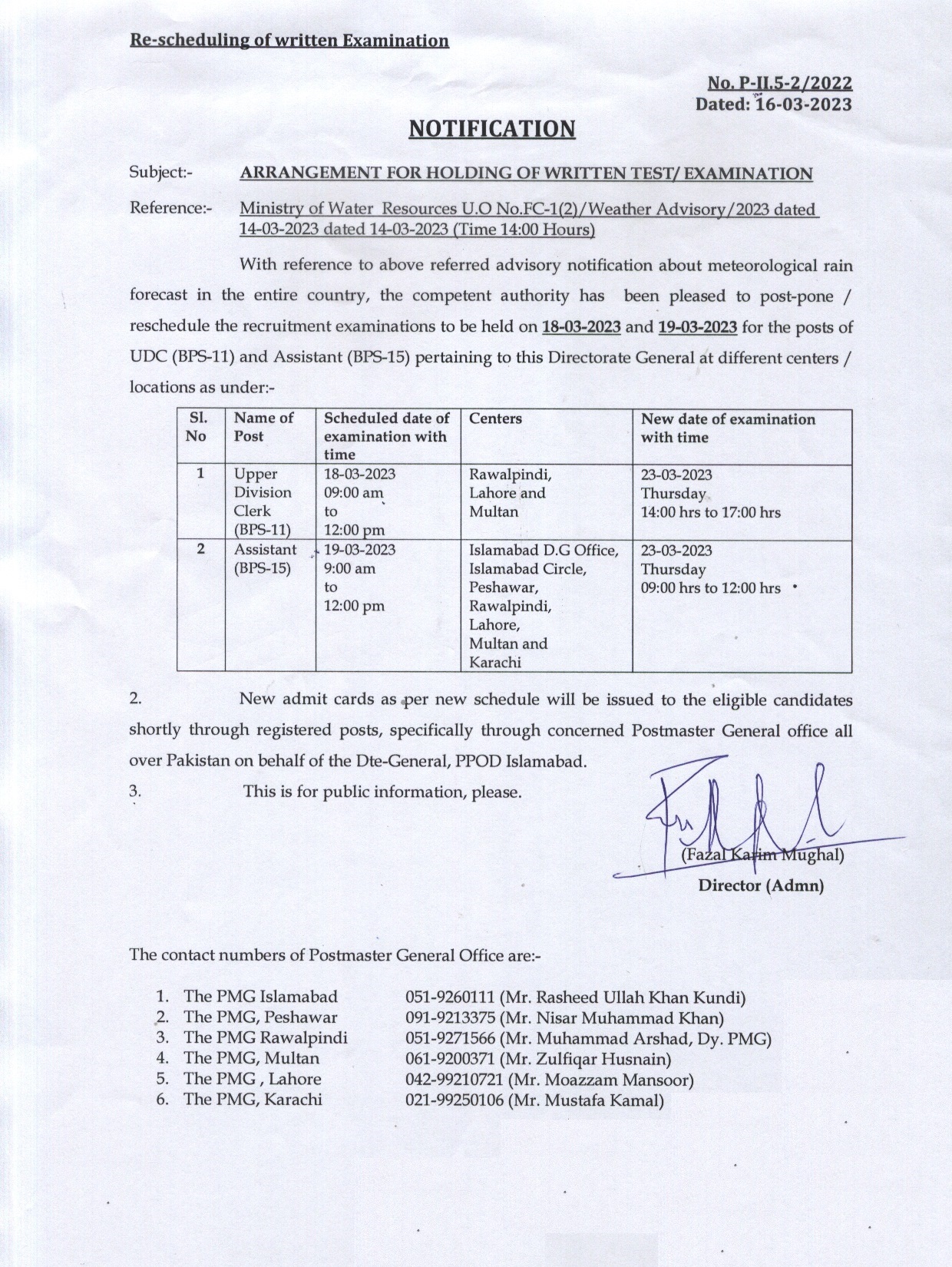 Post Office Jobs 2024 Latest Advertisement